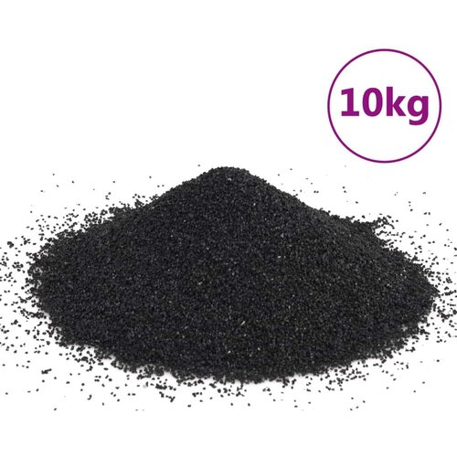  Pijesak za akvarij 10 kg crni 0 2 - 2 mm Slike