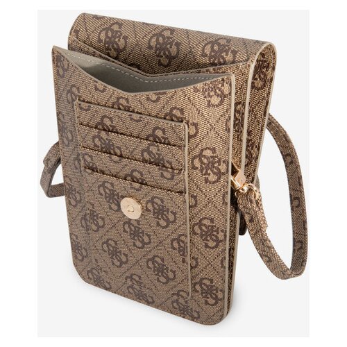 Guess PU 4G Metal Logo Brown Torba Vijolična Slike