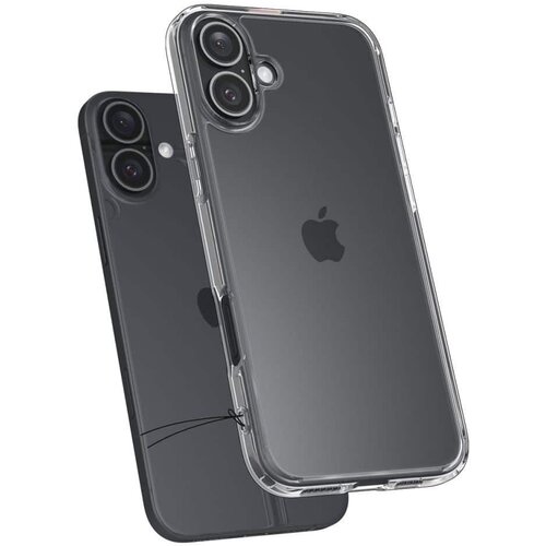 Spigen ULTRA HYBRID OVITEK ZA IPHONE 16 CRYSTAL CLEAR COVER CASE, (21998984) Slike