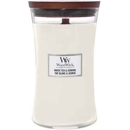 WoodWick Sveća Classic Large White Tea & Jasmine 93062E Cene