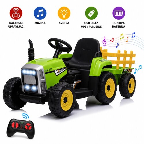 Winner Bike Dečiji Traktor na Akumulator XMX611 Zelana&ndash;&nbsp; BCK0934 Cene