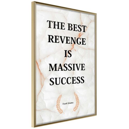  Poster - The Best Motivation 20x30 Slike