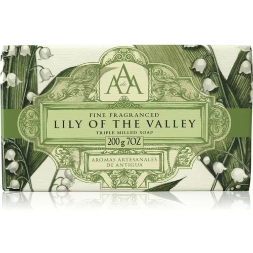The Somerset Toiletry Co. Aromas Artesanales de Antigua Triple Milled Soap luksuzni sapun Lily of the valley 200 g