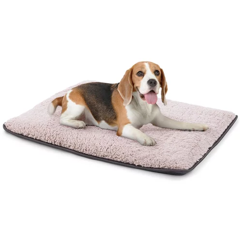 brunolie Finn, krevet za psa, podloga za psa, perivi, protuklizni, prozračni, poliester / filc, veličina S (68 × 5 × 54 cm)