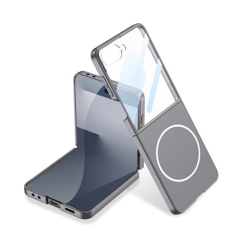  Futrola smooth magsafe za samsung f751b galaxy z flip 7 5g siva (gkk case) ( F121571 ) Slike