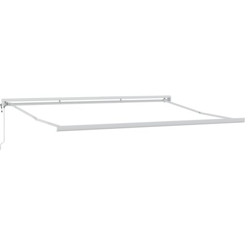  Automatska uvlačiva tenda narančasta i smeđa 500x300 cm Slike