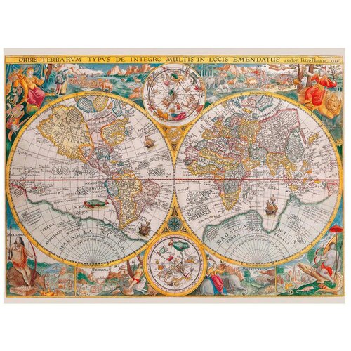 Ravensburger puzzle - Istorijska mapa - 1500 delova Slike