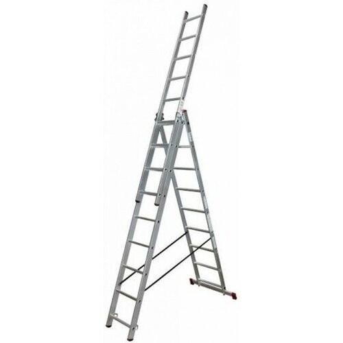 Krause-werk trodelna večnamenska aluminijasta lestev Corda 3x9 stopnic 033390 Cene