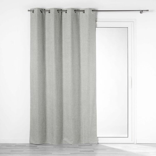 Douceur d&amp;#039;int&amp;eacute;rieur Svijetlo siva zatamnjujuća zavjesa 140x260 cm Crepuscule &amp;ndash; Slike