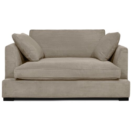Scandic Bež sofa od samta 132 cm Mobby &ndash; Cijene