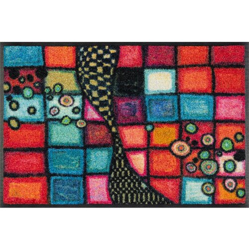 Wash+dry PREDPRAŽNIK Tiger Tundra 40/60 cm potiskano večbarvno Slike