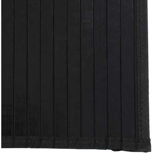  Tepih pravokutni crni 60 x 1000 cm od bambusa Slike