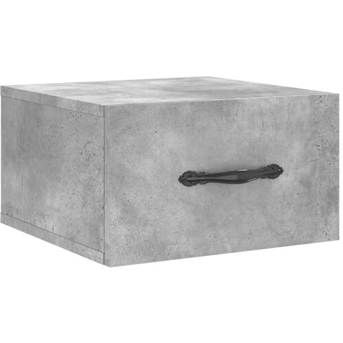  Zidni noćni ormarići 2 kom Siva betona 35 x 35 x 20 cm Slike