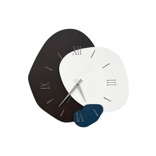 WALLXPERT dekorativni metalni zidni sat meymene 2 multicolor Slike