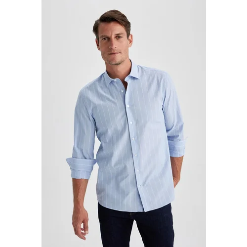 Defacto Modern Fit Non Iron Long Sleeve Shirt