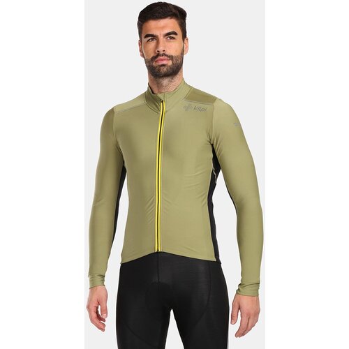 Kilpi Men's Long Sleeve Cycling Jersey CAMPOS-M Green Cene