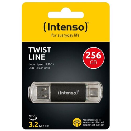 Intenso USB stick 3.2 Flash Drive #3539492 256GB, Twist Line Cijene