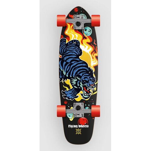 Flying Wheels Tiger Space 29" Surfskate black Cene