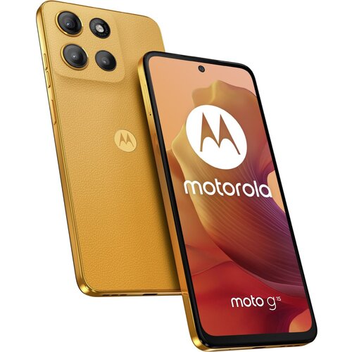 Motorola moto g15 sunrise orange Slike