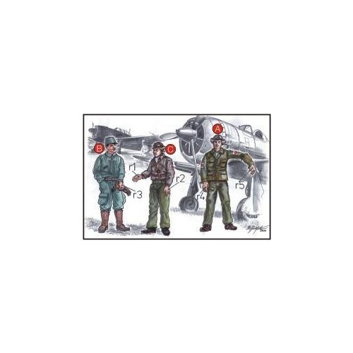 Special-Hobby Japanese Army Pilots (2 fig.) and Mechanic, (21287270) Cene