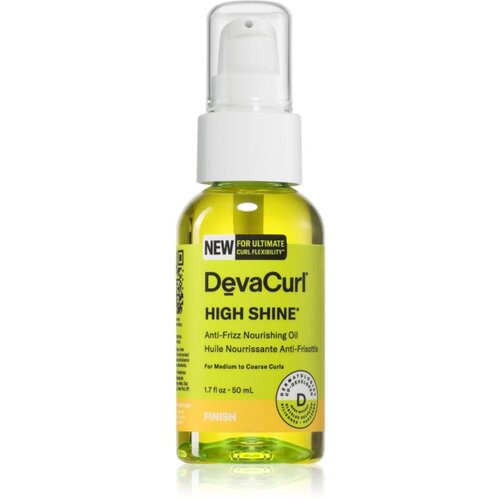 DevaCurl High Shine&amp;reg; hranilno olje proti krepastim lasem 50 ml Slike