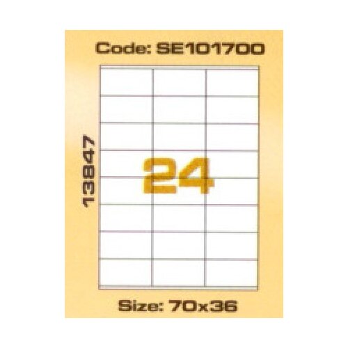  Etikete Utility 70 x 36 mm Slike