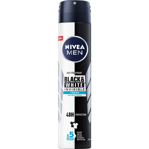 Nivea deo black &amp; white fresh dezodorans u spreju 200ml Cene