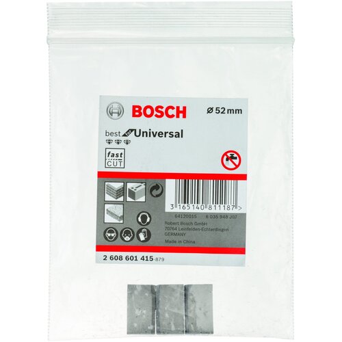 Bosch Segmenti Best for Universal dijamantske krune za suvo bu&amp;scaron;enje G1-1/4 UNC 2608601415 Slike