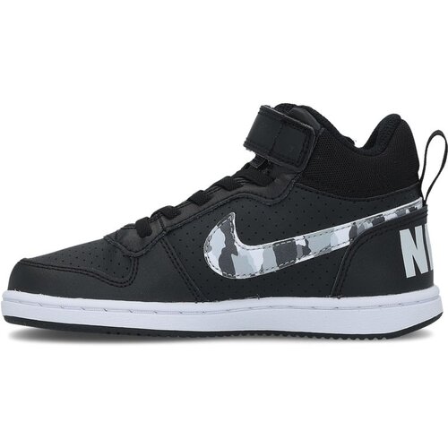 Nike Patike za dečake Court Brough Mid (PSV)-870026-008 crne Slike