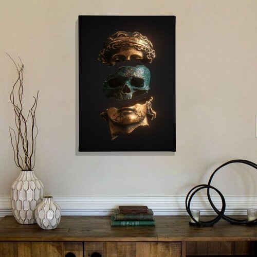 WALLXPERT ASR_CNV25-15 - Vi&scaron;enamensko Dekorativno Platno 50 x 70 cm Cene
