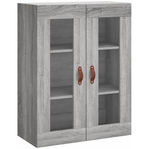  Visoka komoda siva sonome 69,5x34x180 cm od konstruiranog drva Slike