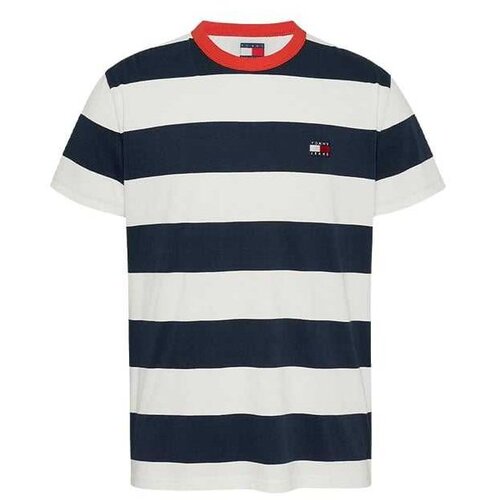 Tommy Hilfiger prugasta muška majica THDM0DM20766-0A6 Slike
