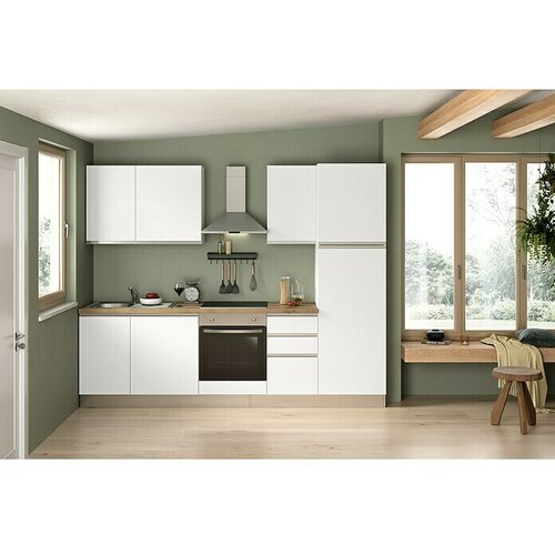 Marinelli Cucine Montažna kuhinja Luce (Širina: 270 cm, S električnim uređajima) Cijene
