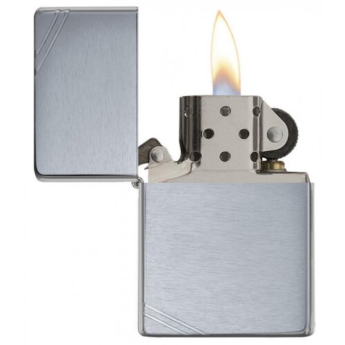 Zippo upaljač vintage brush chrom 230 Slike