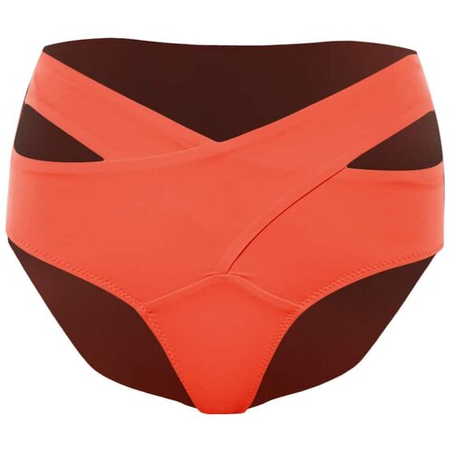 Trendyol Red Cut Out Detailed High Waist Bikini Bottom Slike