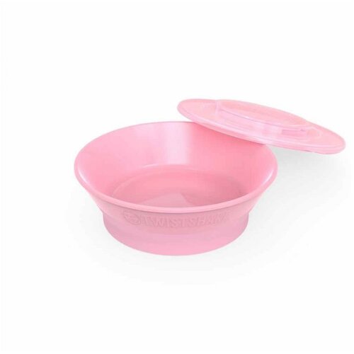 Twistshake Kid's Bowl posudica sa zatvaračem Pink 6 m+ 520 ml Cene