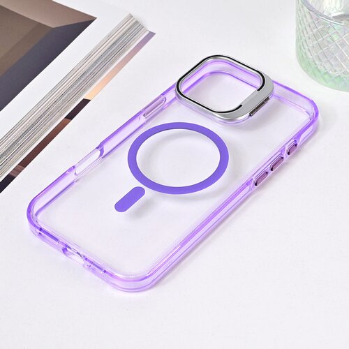  Torbica Magsafe transparent za iPhone 16 Pro Max 6.9 ljubicasta Cene