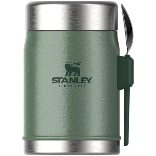 Stanley Classic Legendary Food Jar 0,4L termo posuda za hranu i spork - Hammertone Green Cene