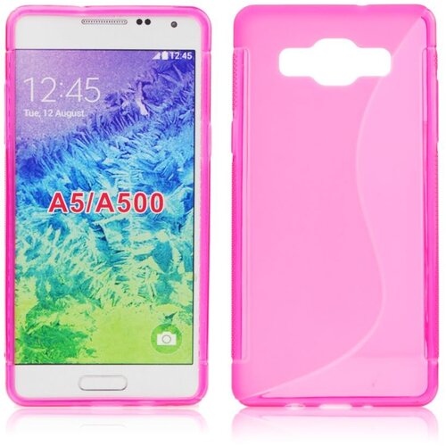  Gumijasti / gel etui S-Line za Samsung Galaxy A5 - roza Cene