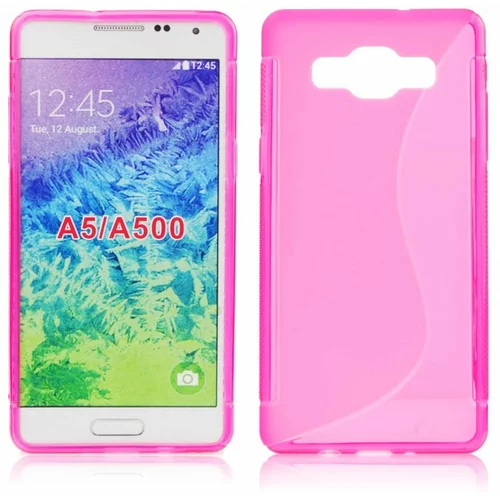  Gumijasti / gel etui S-Line za Samsung Galaxy A5 - roza