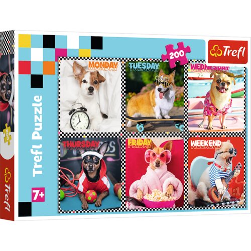 Puzzle 200 - Sretni psi - Trefl 13279 Cijene