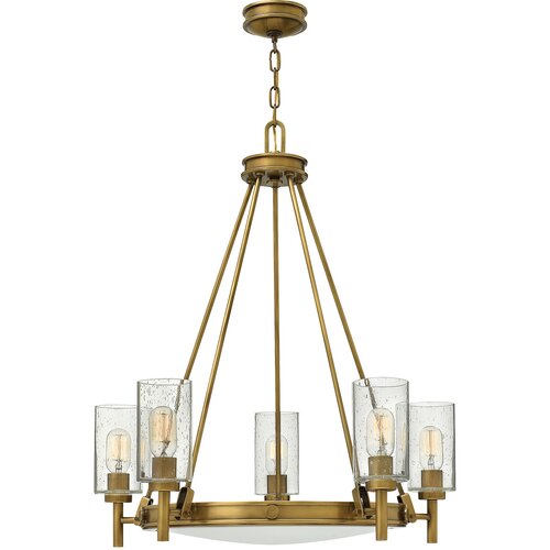 Elstead Lighting Elstead Collier Lestenec s 5 lučmi, več krakov, medeninasta obdelava, E27, (22099621) Cene
