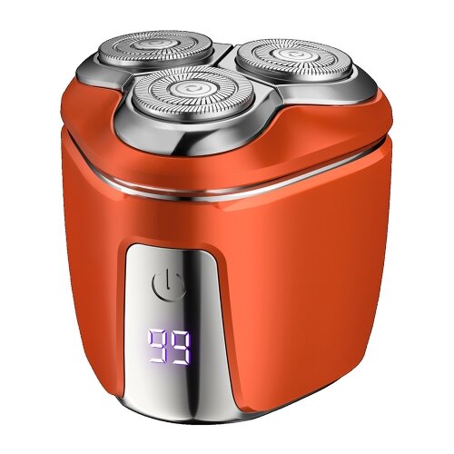 SARAHE Mini magnetni brivnik z glavo, pametni električni brivnik z LED zaslonom, barva: oranžna, (22149340) Cene