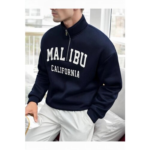 Dewberry 47695 Mens Sweatshirt-Navy Slike