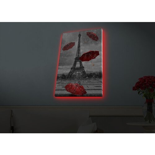 Wallity Slika sa LED osvetljenjem 4570HDACT-073, 45x70 cm Cene