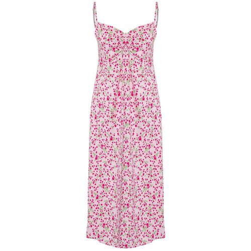 Trendyol Ženska haljina Tedss25El00001, Roze Slike