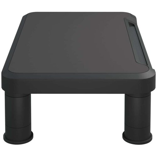 VidaXL Stalak za monitor crni 38x24x10,5 cm Slike