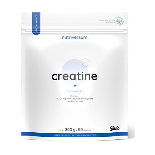 NUTRIVERSUM creatine monohydrate basic 300g Slike