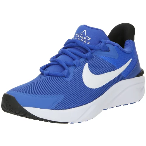Nike Sportske cipele 'Star Runner 4' kraljevsko plava / crna / bijela