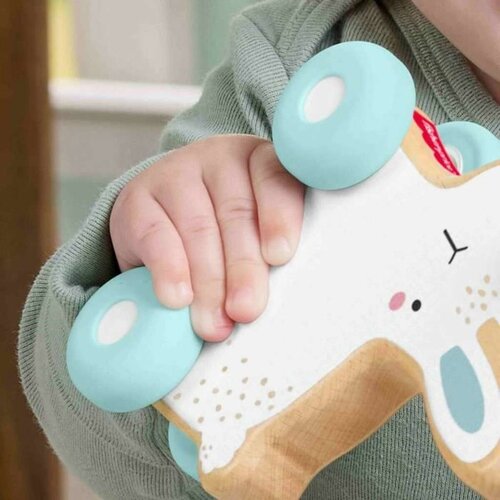  Fisher-Price: Drevesni pli&amp;scaron;asti zajček z zajčkom - Slike